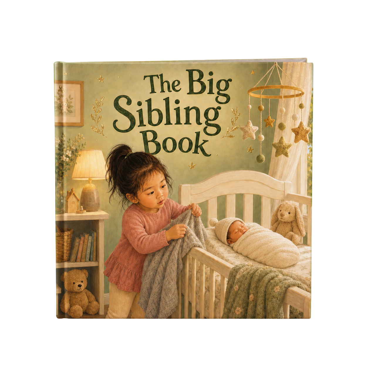 The Big Sibling Book personalized hardcover keepsake