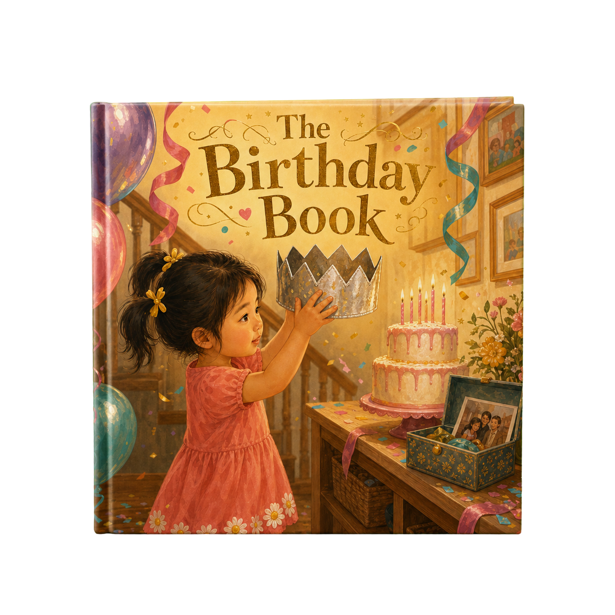 The Birthday Book personalized hardcover keepsake