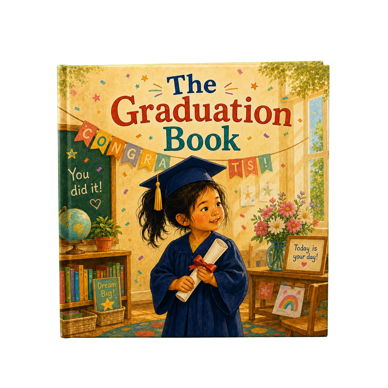The Graduation Book personalized hardcover keepsake