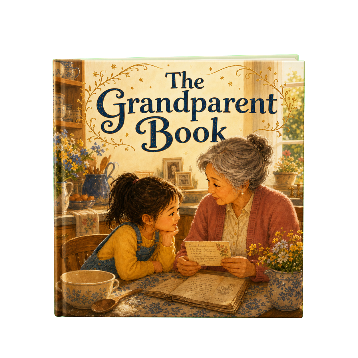 The Grandparent Book personalized hardcover keepsake